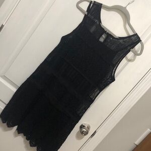 Kimchi Black dress Lacey with sequins
